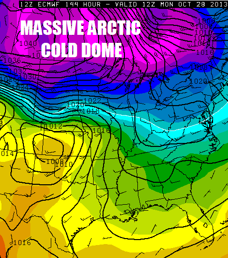 Monday Canadian Arctic Dome