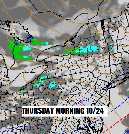 Thursday AM Lake Effect Snow