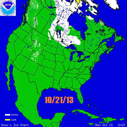 Current snow