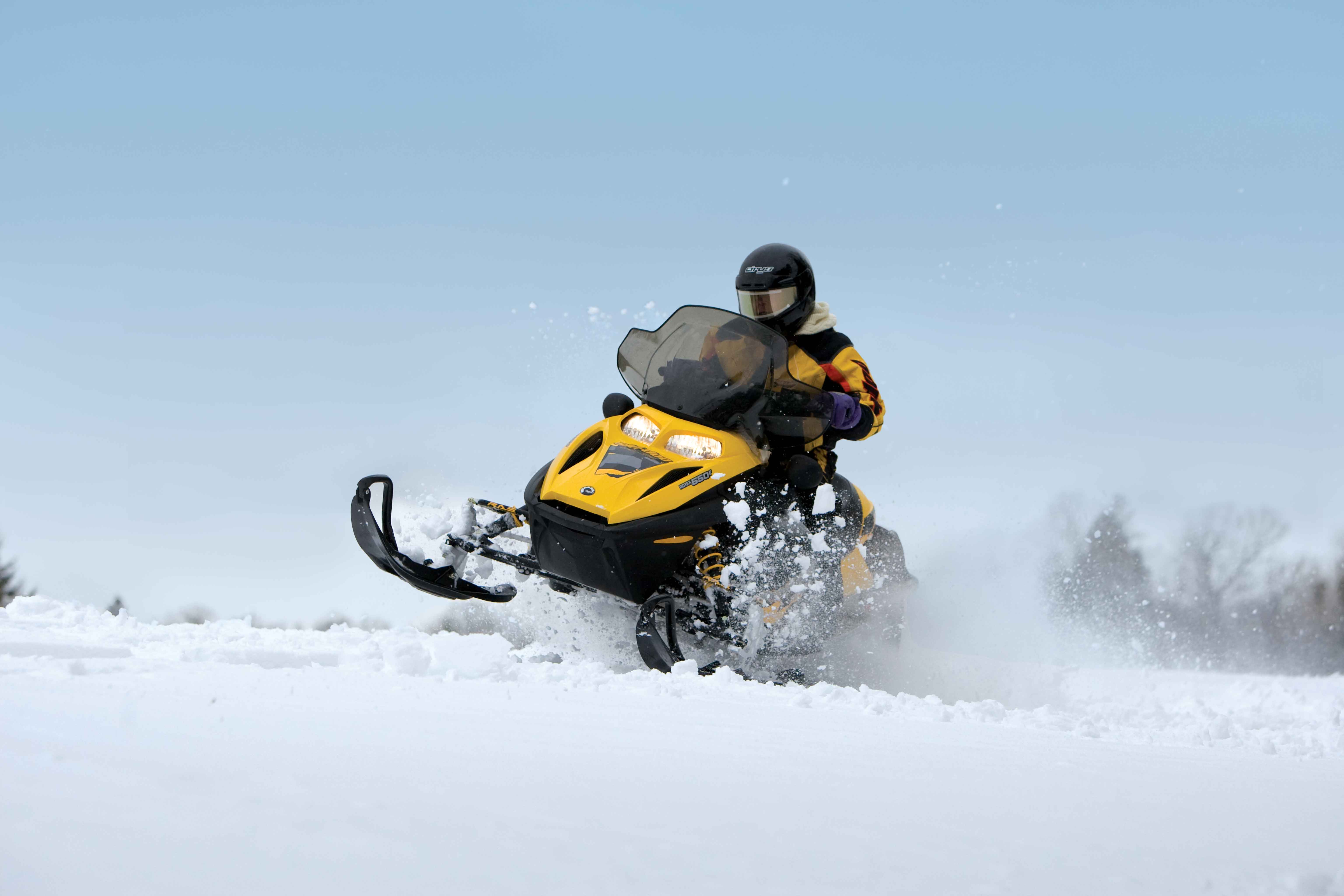 snowmobiling