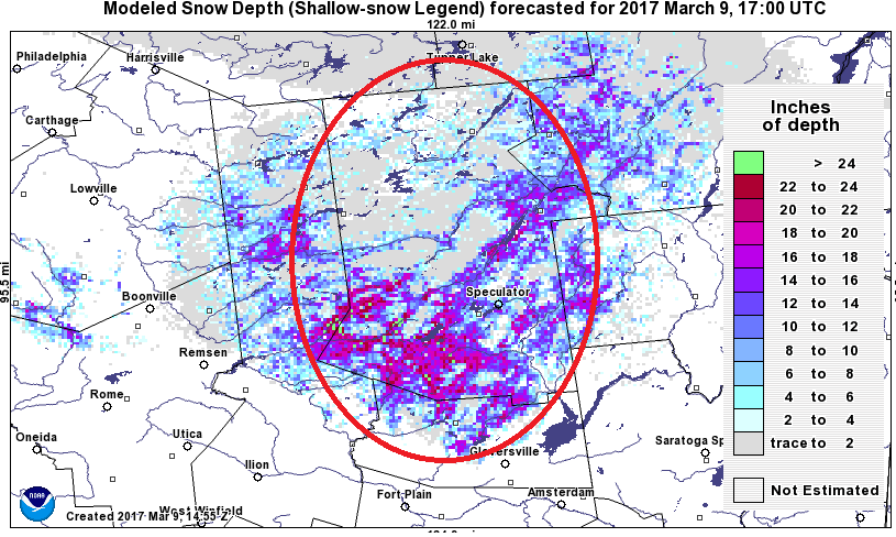 Adirondack Snow Pack